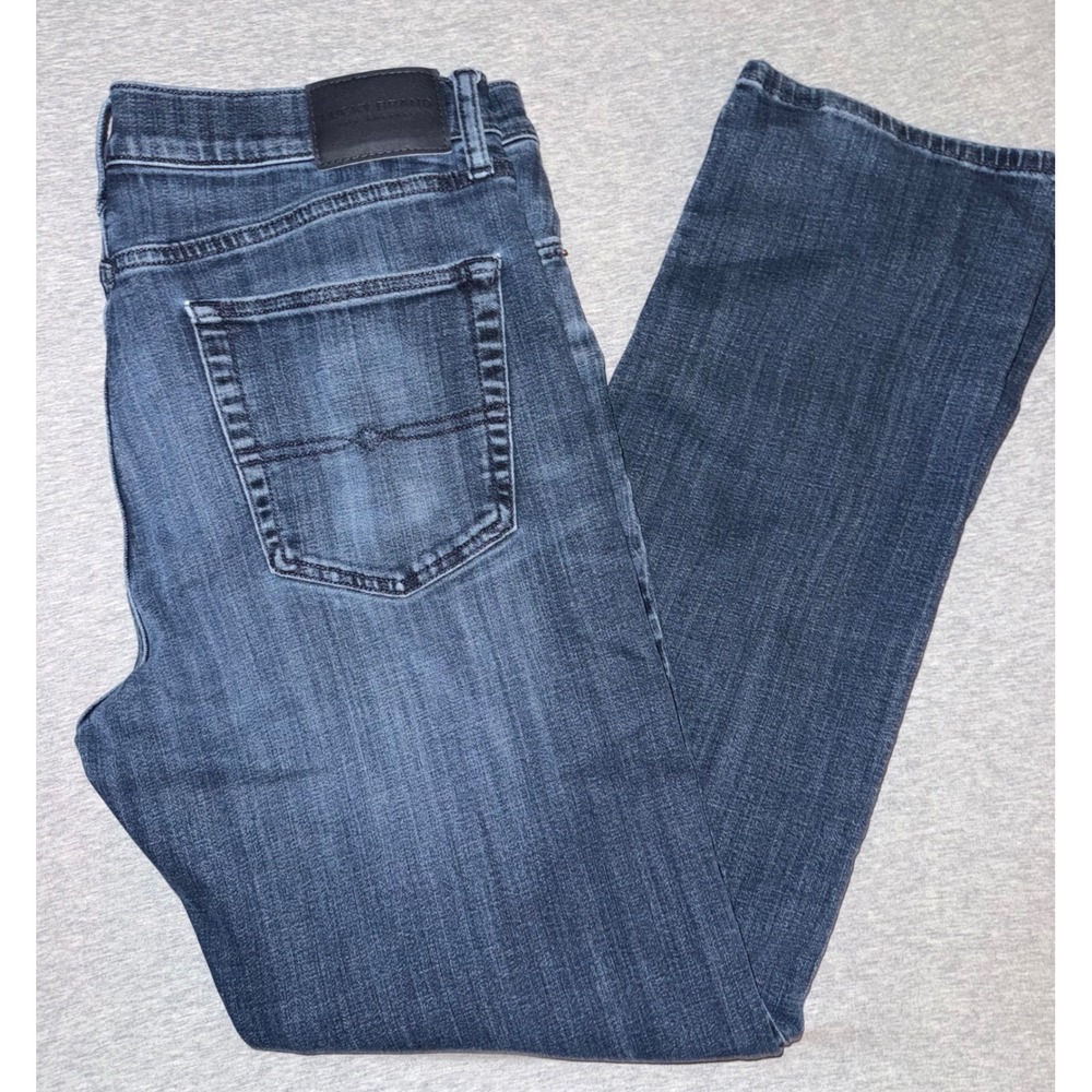 Lucky Brand 363 Mens Vintage Straight Jeans Size 34x32 Dark Wash Heavy Luxurious